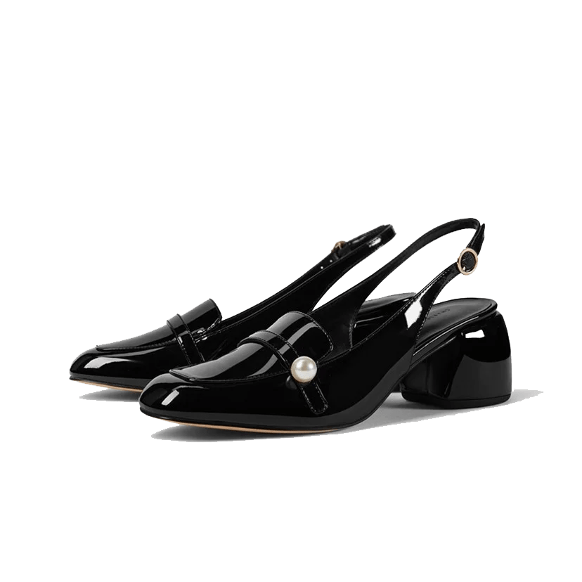 Giày cao gót mũi nhọn D Orsay Slingback